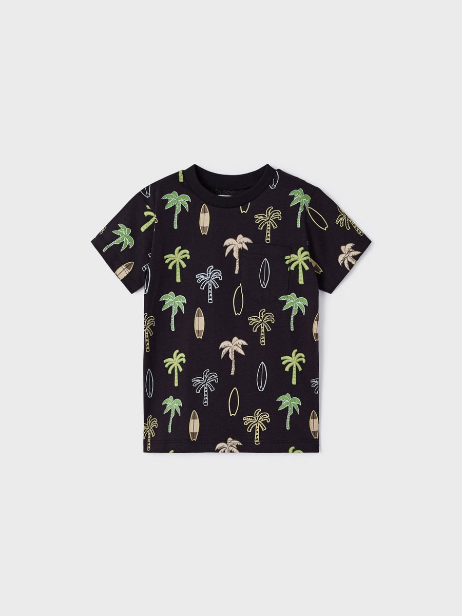 Set 2 T´shirts print liso Apio (Verde Alface)  para Menino - Mayoral