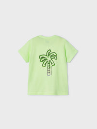 Set 2 T´shirts print liso Apio (Verde Alface)  para Menino - Mayoral