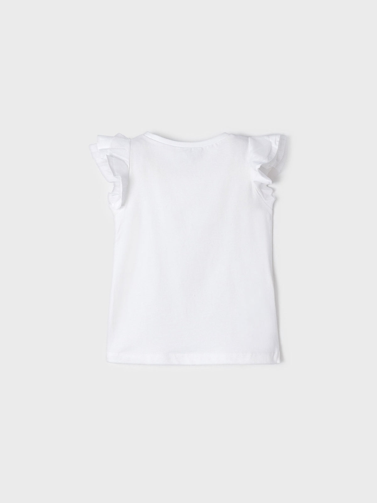 T´shirt aplicações Branco (Branco)  para Menina - Mayoral