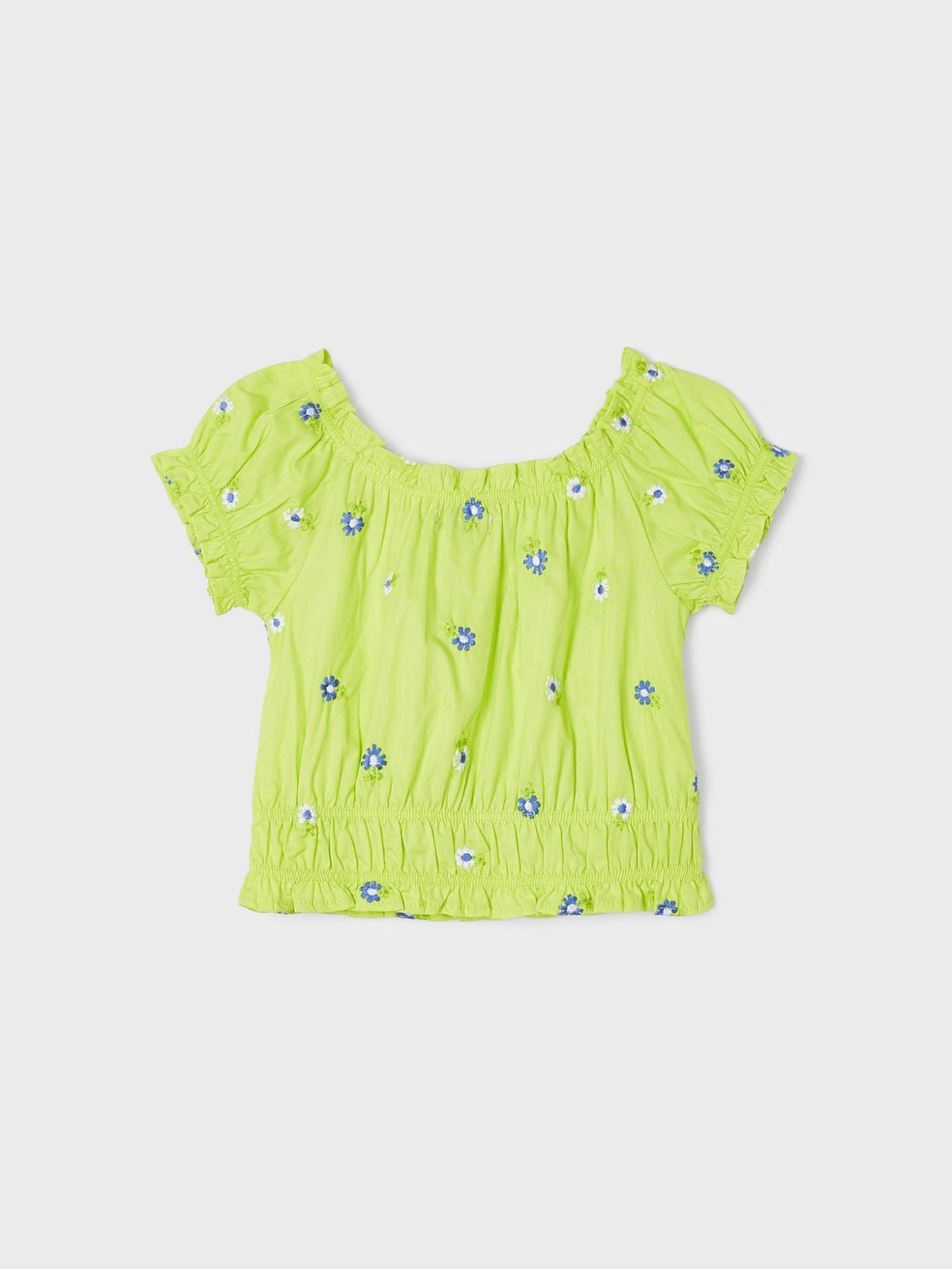 Túnica bordada Lima (Verde Alface)  para Menina - Mayoral