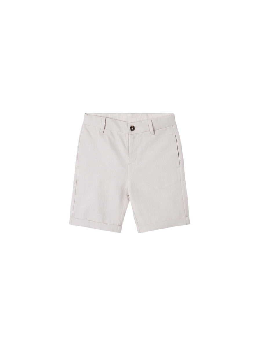 Bermuda tailoring Bege (Bege)  para Menino - Mayoral