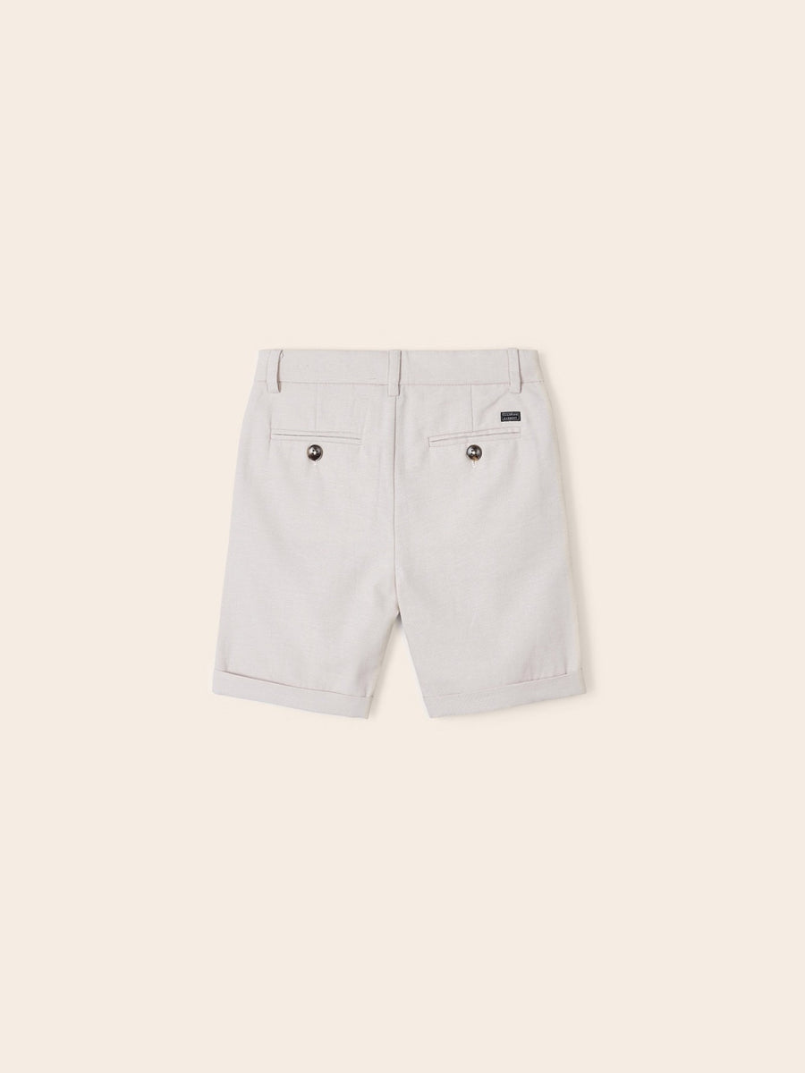 Bermuda tailoring Bege (Bege)  para Menino - Mayoral