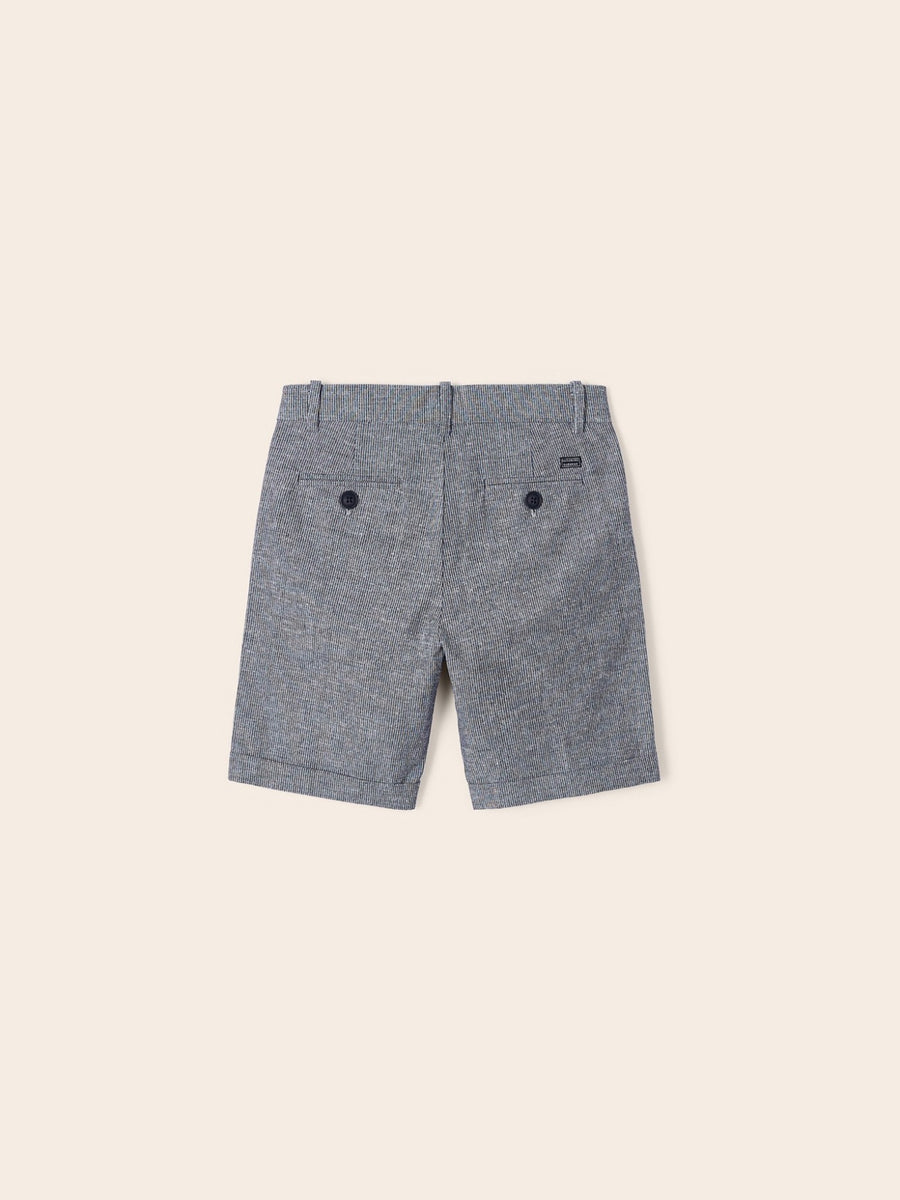 Bermuda tailoring Riscas (Azul)  para Menino - Mayoral