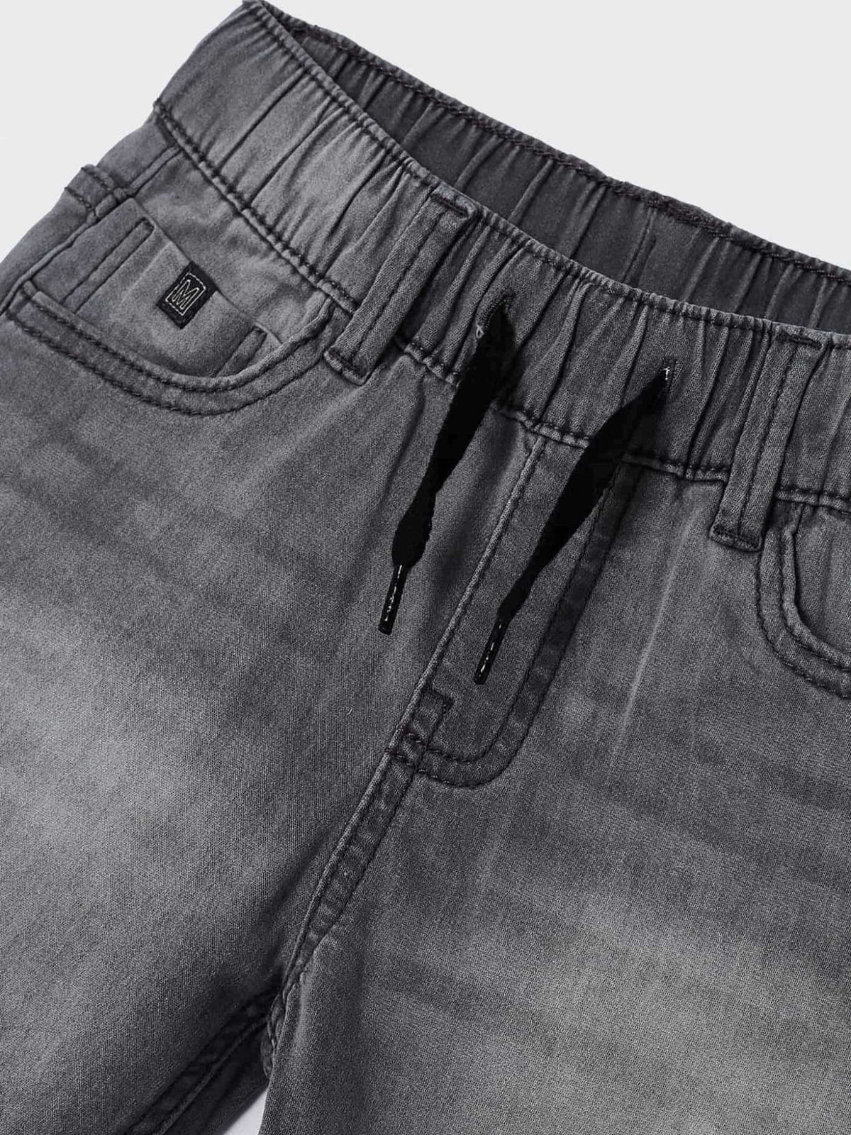 Bermuda soft denim jogger Cinza clar (Cinza Claro)  para Menino - Mayoral