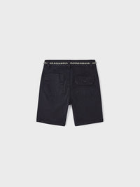 Bermuda cordão cinto Preto (Preto)  para Menino - Mayoral