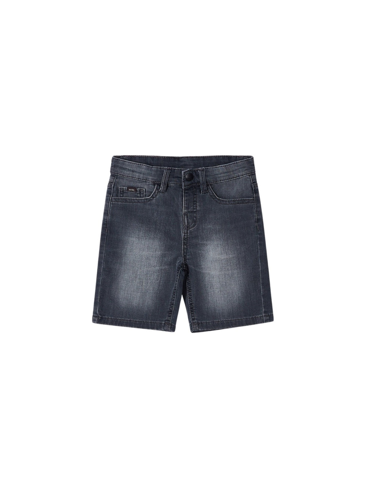 Bermuda ganga soft denim Cinza escu (Cinza Escuro)  para Menino - Mayoral