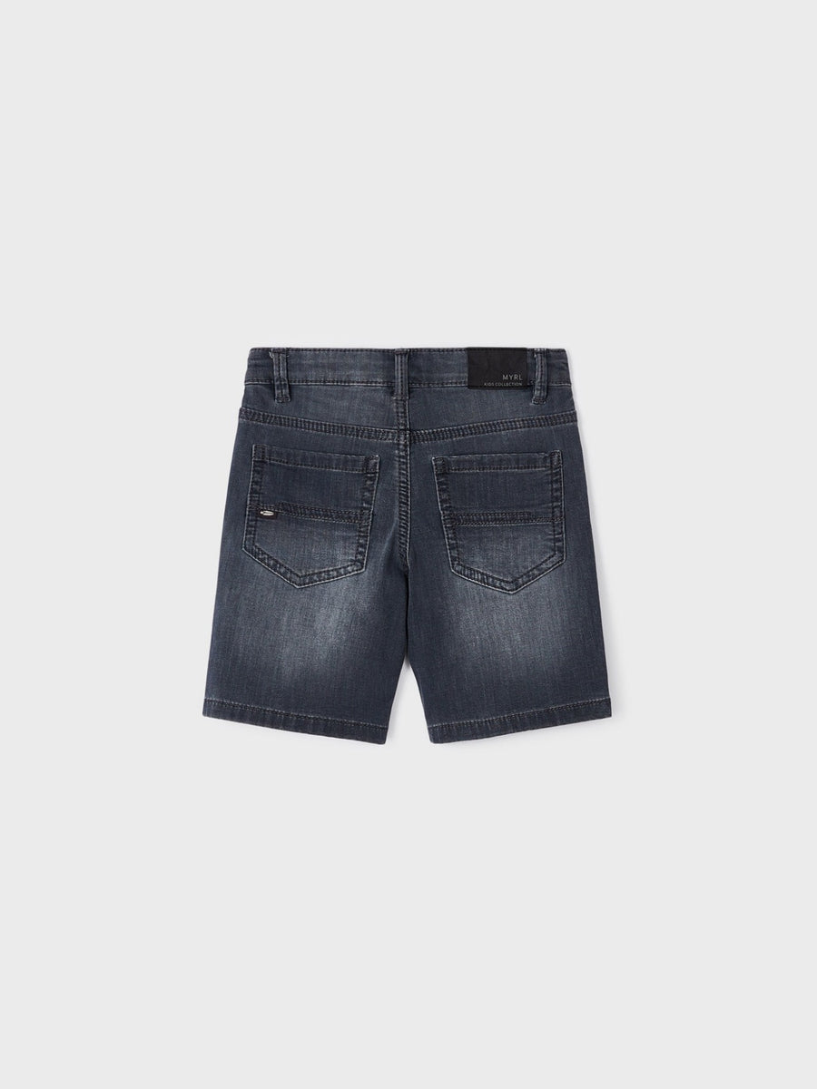 Bermuda ganga soft denim Cinza escu (Cinza Escuro)  para Menino - Mayoral
