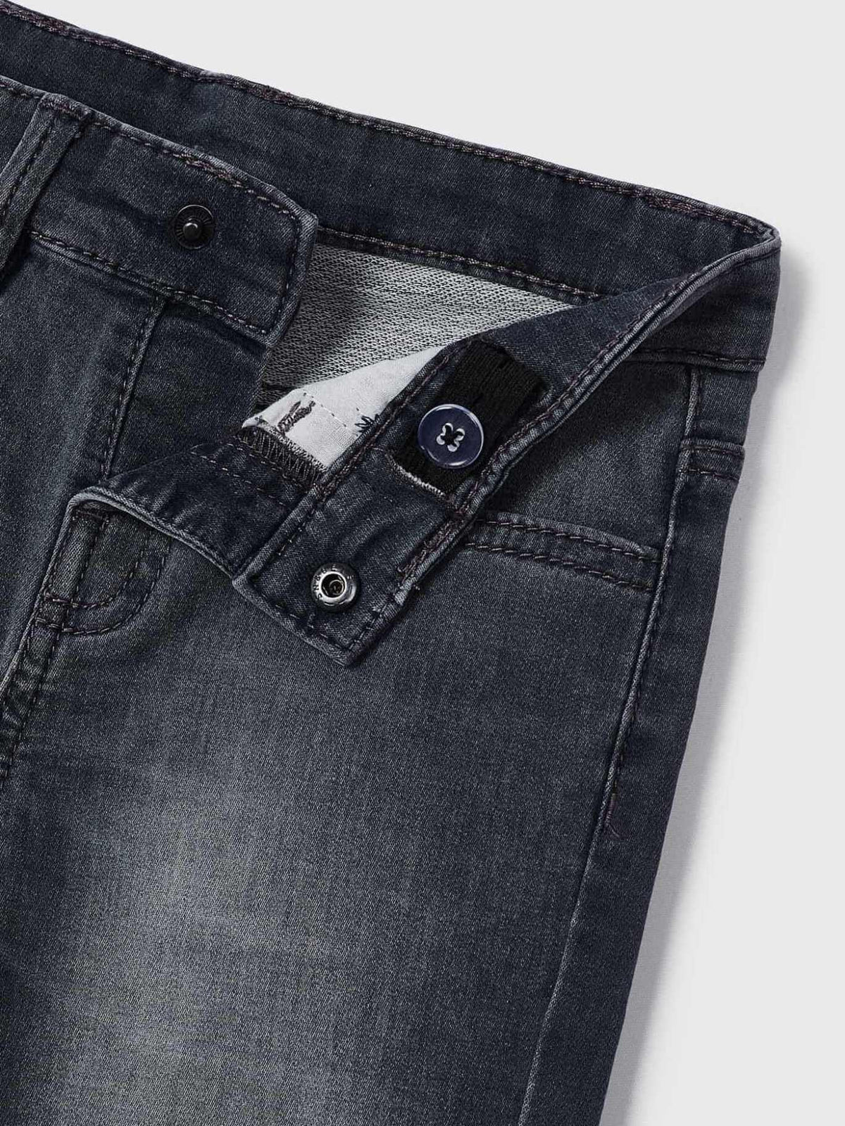 Bermuda ganga soft denim Cinza escu (Cinza Escuro)  para Menino - Mayoral