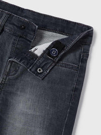Bermuda ganga soft denim Cinza escu (Cinza Escuro)  para Menino - Mayoral
