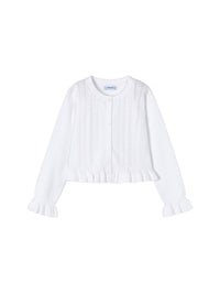 Casaco tricot Branco (Branco)  para Menina - Mayoral