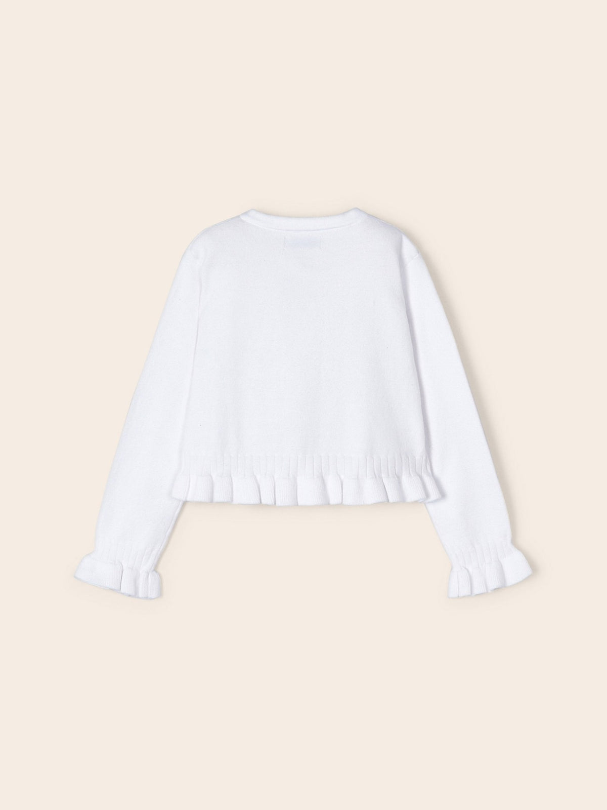Casaco tricot Branco (Branco)  para Menina - Mayoral
