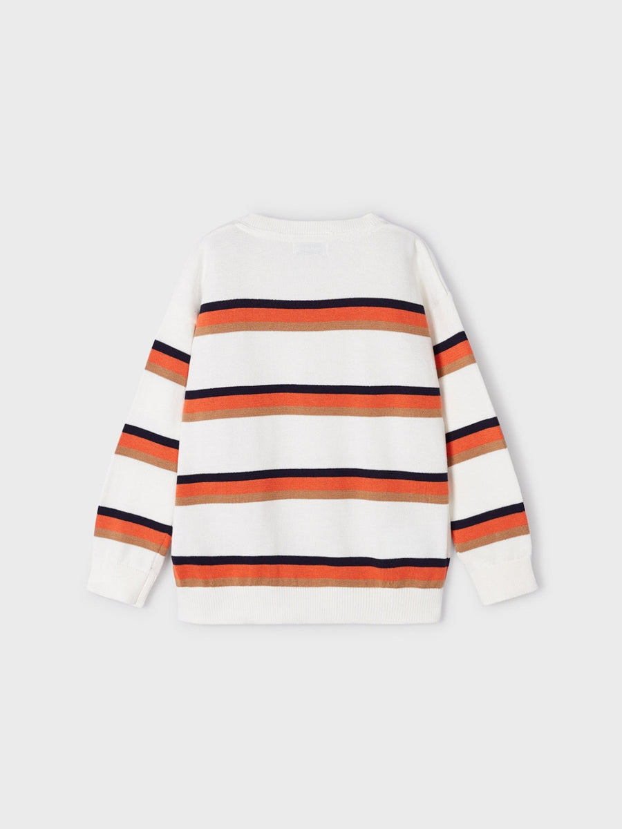 Jersey riscas Toranja (Laranja)  para Menino - Mayoral