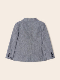 Jaqueta linho tailoring Riscas (Azul)  para Menino - Mayoral
