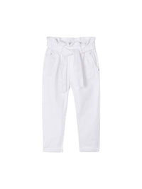 Calça slouchy Branco (Branco)  para Menina - Mayoral