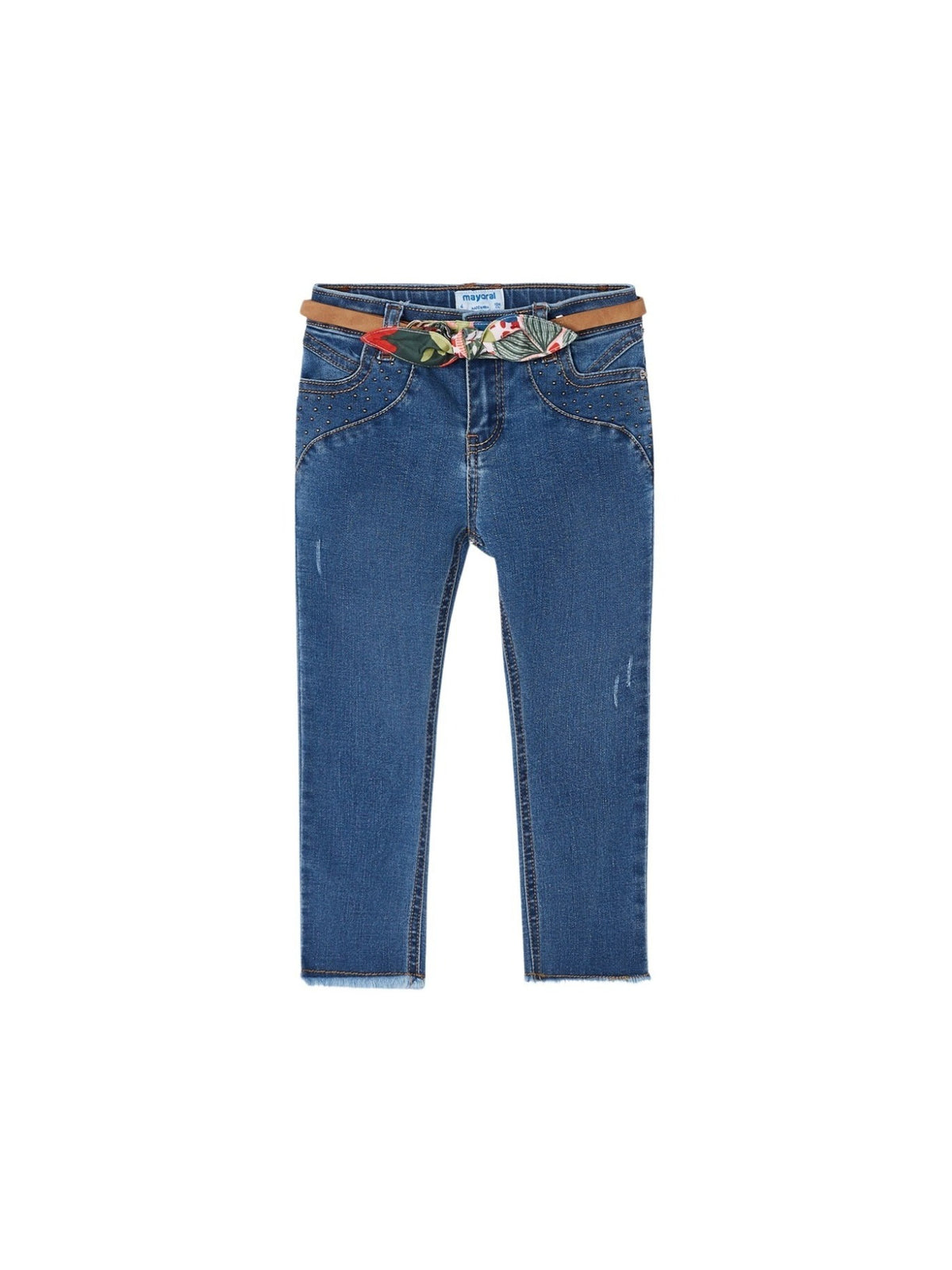 Calça com cinto Base (Ganga)  para Menina - Mayoral