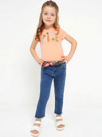 Calça com cinto Base (Ganga)  para Menina - Mayoral
