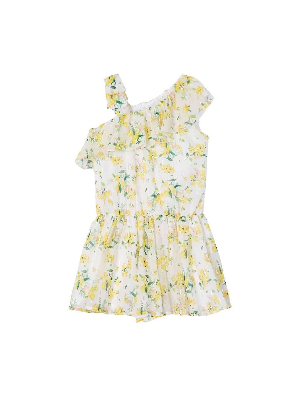 Macacão tecido fino Branco (Branco)  para Menina - Mayoral