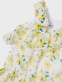 Macacão tecido fino Branco (Branco)  para Menina - Mayoral