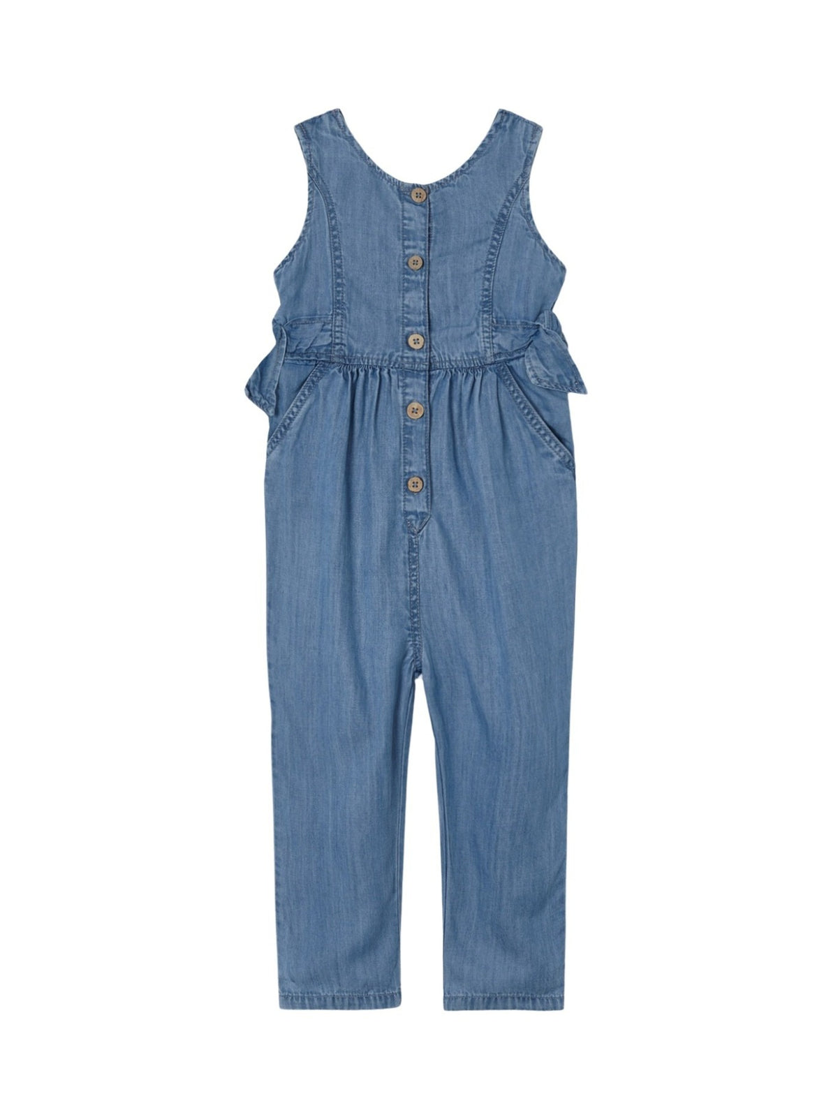 Macacão fuido Azul ganga (Ganga)  para Menina - Mayoral
