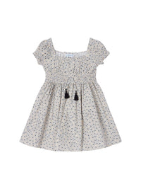 Vestido estampado Amêndoa (Bege)  para Menina - Mayoral
