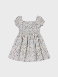 Vestido estampado Amêndoa (Bege)  para Menina - Mayoral