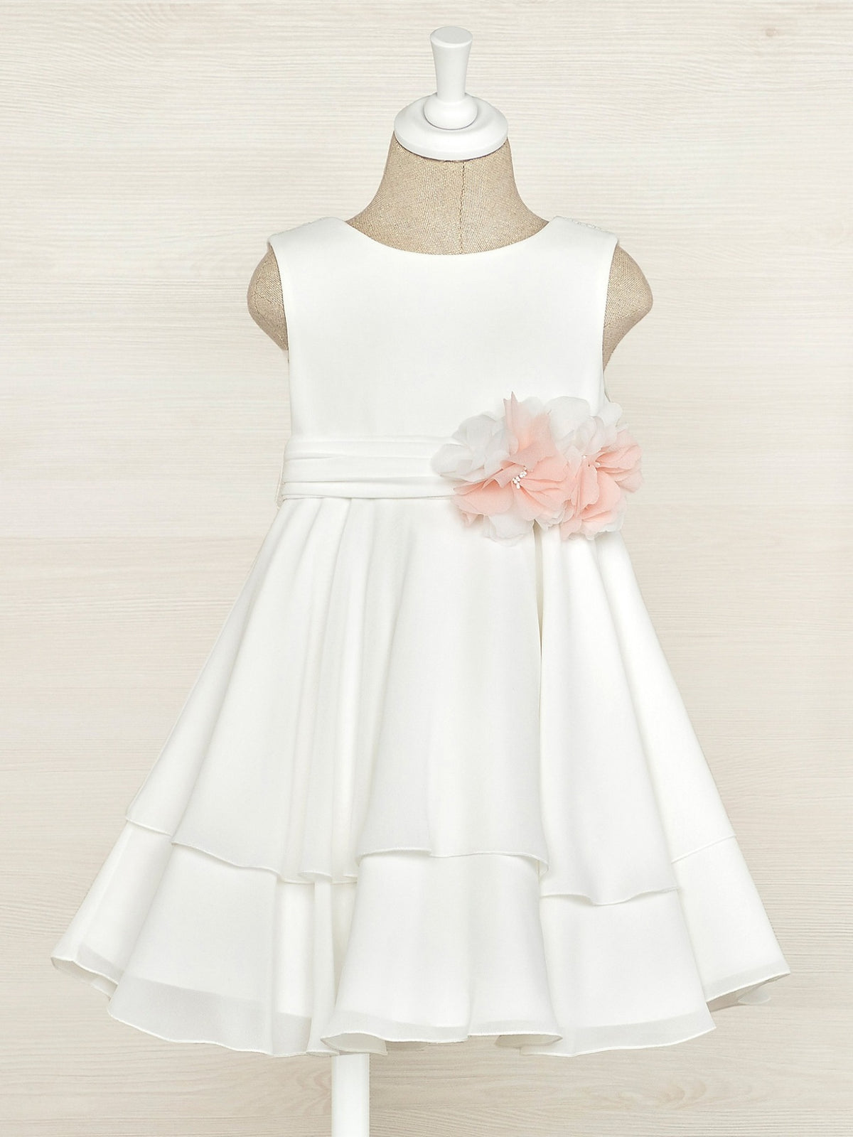Vestido tule Branco (Branco)  para Menina - Abel & Lula