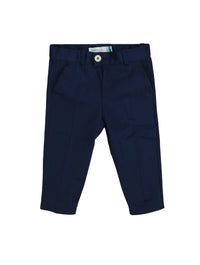 Calça saten Marinho (Marinho)  para Bebé Menino - Abel & Lula