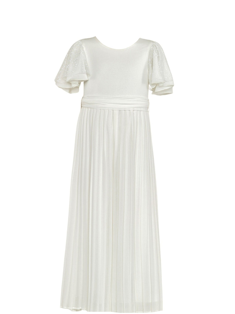 Macacão plissado Branco (Branco)  para Menina - Abel & Lula