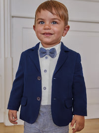 Blazer Marinho (Marinho)  para Bebé Menino - Abel & Lula