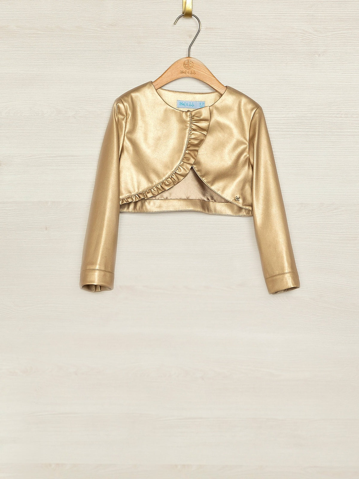 Casaco Champanhe (Dourado)  para Menina - Abel & Lula