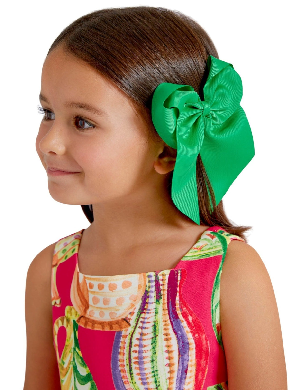 Gancho de cab.laçada otoman Menta (Verde)  para Menina - Abel & Lula