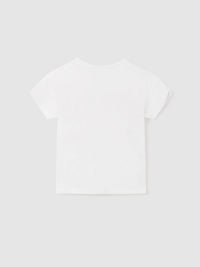 T´shirt menina Branco (Branco)  para Menina - Mayoral