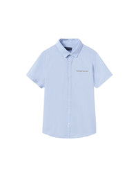 Camisa m/curta clássica Celeste (Celeste)  para Menino - Mayoral