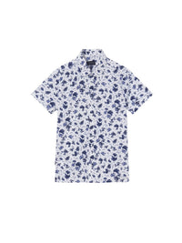 Camisa m/curta estampada Bco-marinh (Marinho)  para Menino - Mayoral
