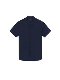 Camisa m/curta gola mao Marinho (Marinho)  para Menino - Mayoral