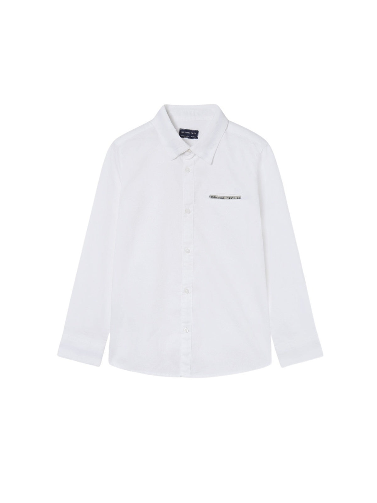 Camisa m/comp. vestir Branco (Branco)  para Menino - Mayoral