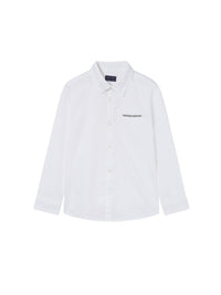 Camisa m/comp. vestir Branco (Branco)  para Menino - Mayoral