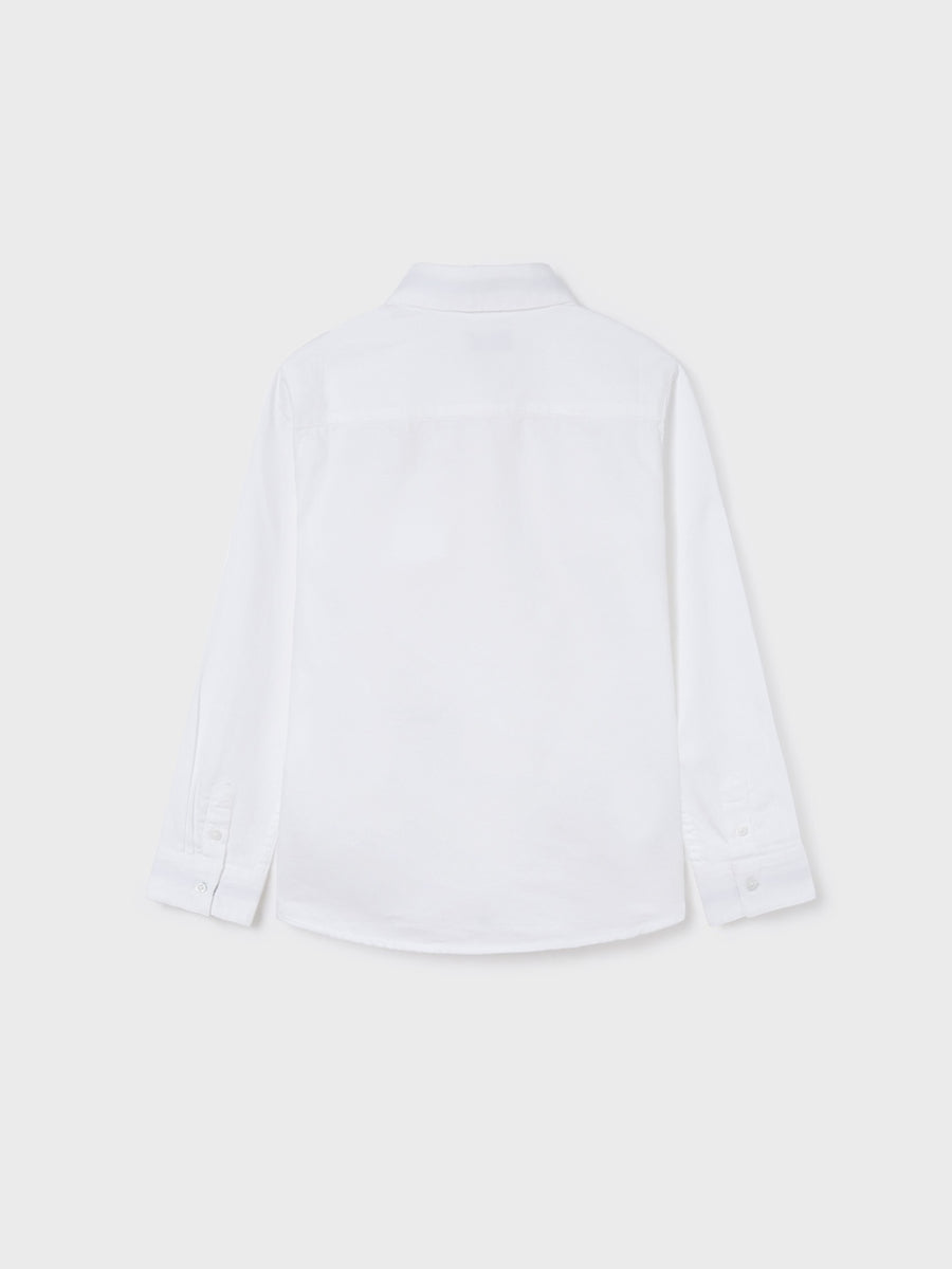 Camisa m/comp. vestir Branco (Branco)  para Menino - Mayoral