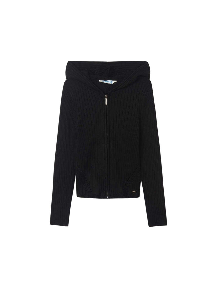 Casaco tricô Preto (Preto)  para Menina - Mayoral