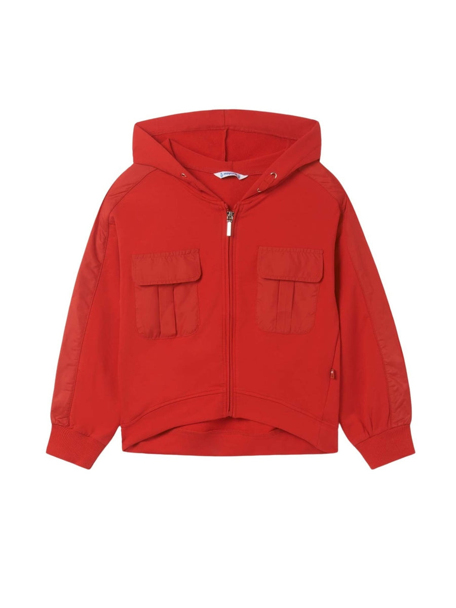Casaco bolsos Vermelho (Vermelho)  para Menina - Mayoral