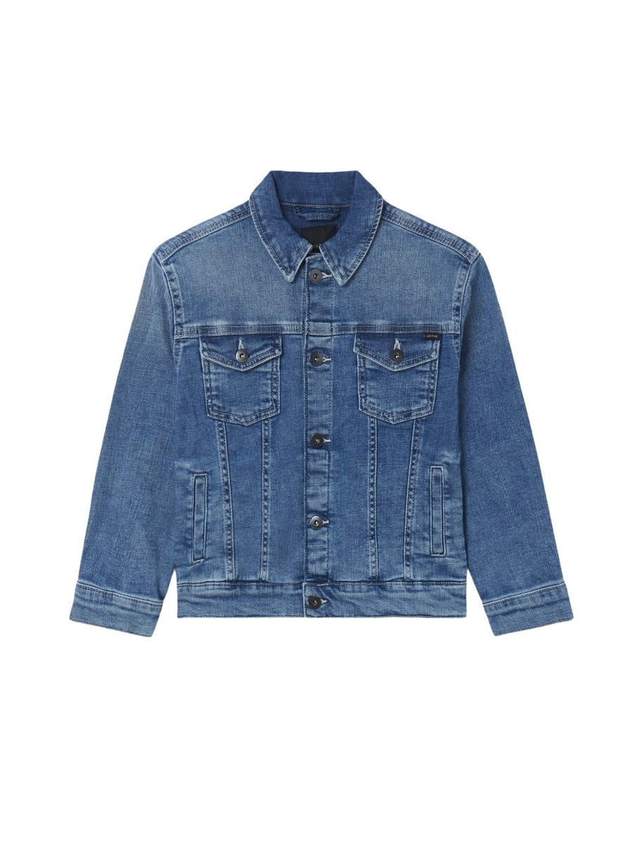 Blusão denim Azul ganga (Ganga)  para Menino - Mayoral