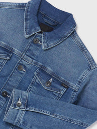 Blusão denim Azul ganga (Ganga)  para Menino - Mayoral