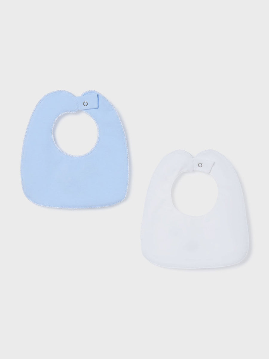 Set 2 babetes Azul céu (Celeste)  para Bebé Menino - Mayoral