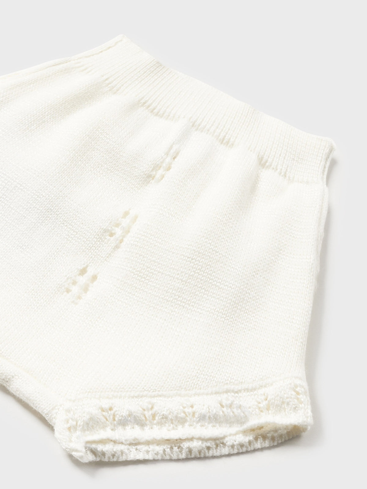 Set prenda tricô Crú (Creme / Pérola)  para Bebé Menina - Mayoral