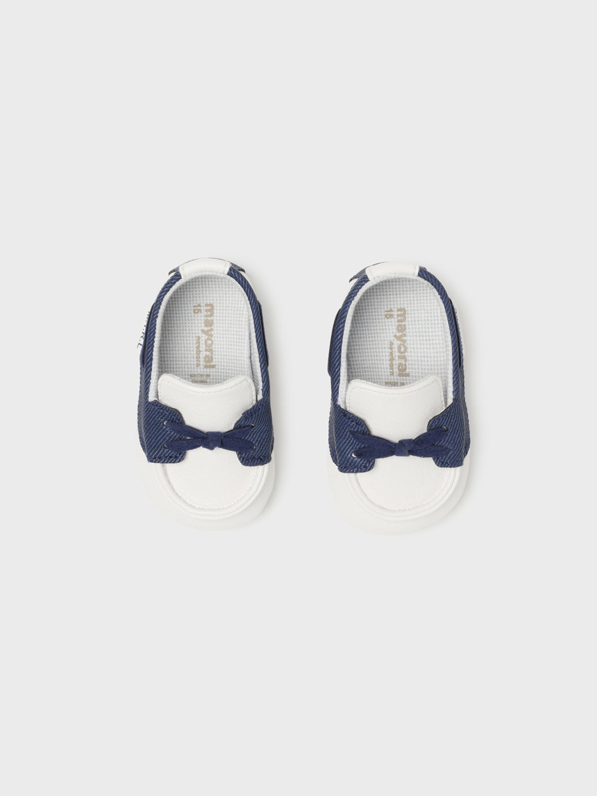 Mocasin Bco-indigo (Branco)  para Bebé Menino - Mayoral