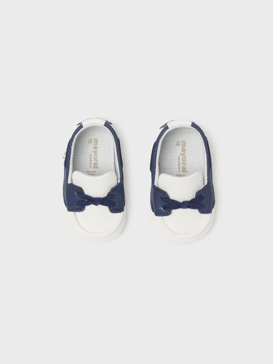 Mocasin Bco-indigo (Branco)  para Bebé Menino - Mayoral
