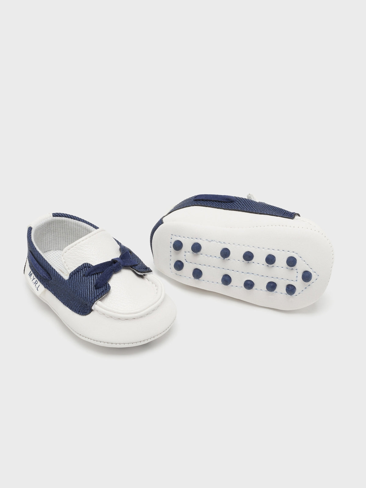 Mocasin Bco-indigo (Branco)  para Bebé Menino - Mayoral