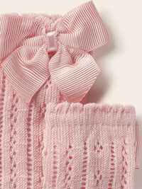 Soquete Rosado (Salmão)  para Bebé Menina - Mayoral