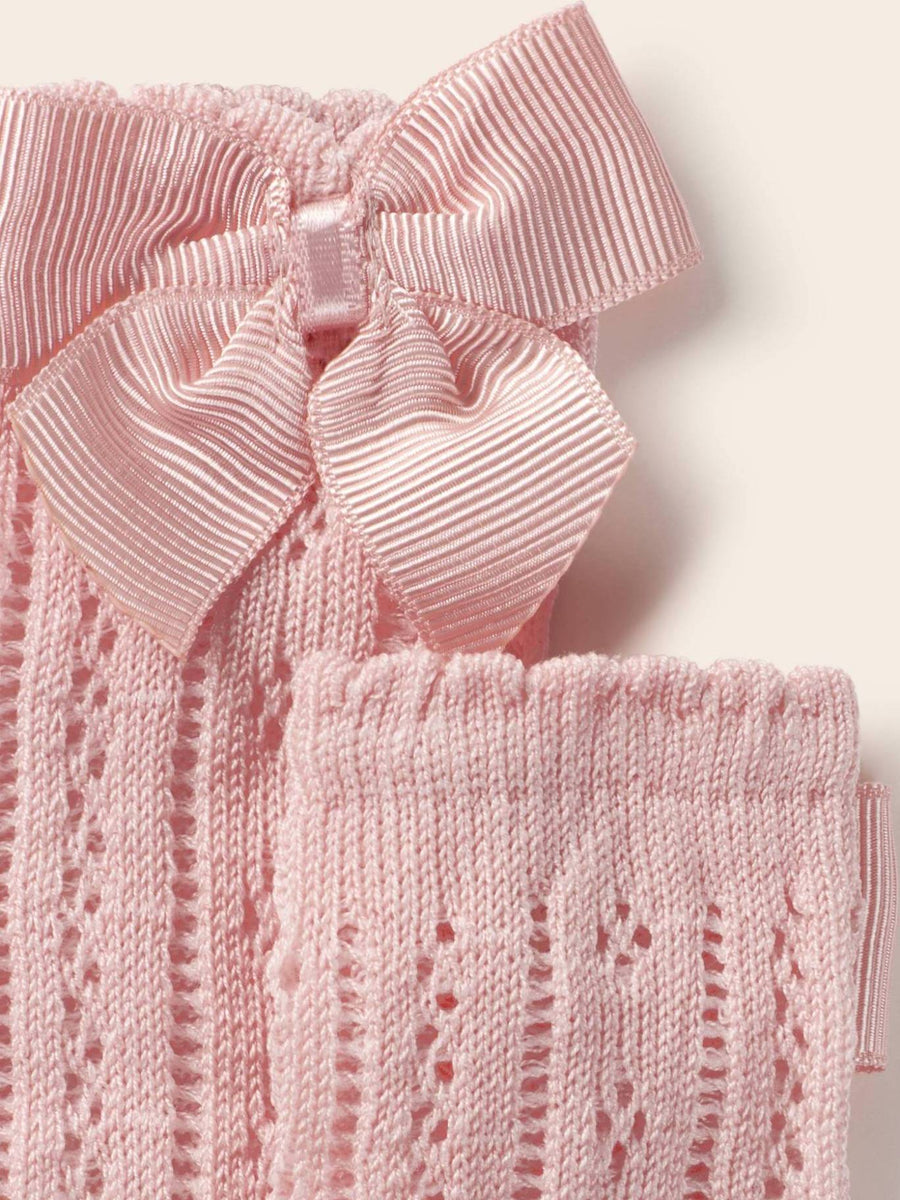 Soquete Rosado (Salmão)  para Bebé Menina - Mayoral
