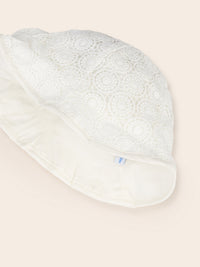 Chapéu guipur Crú (Creme / Pérola)  para Bebé Menina - Mayoral